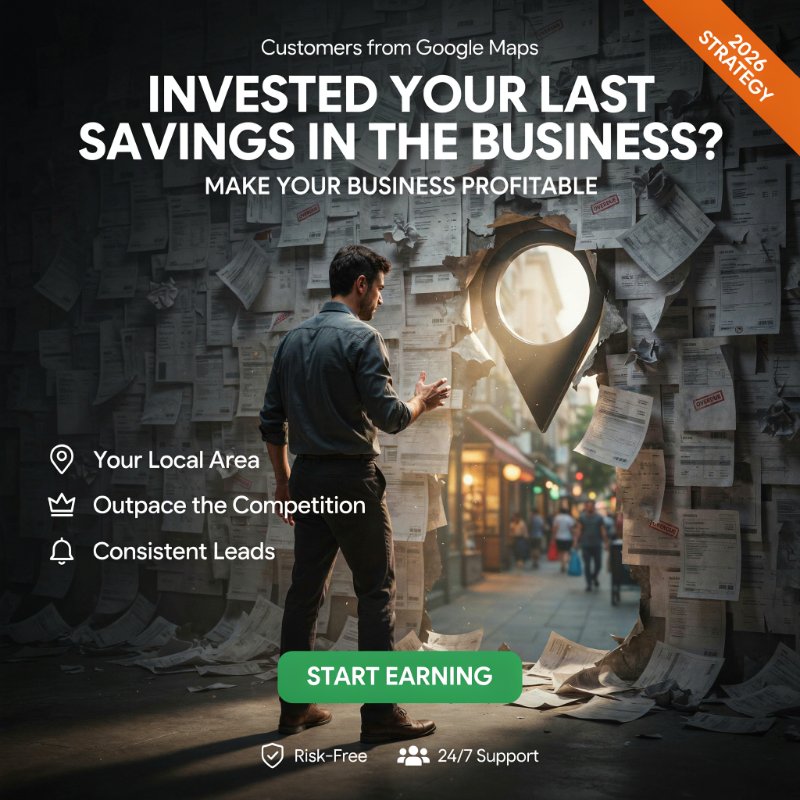 Winning ad creative: customers from Google Maps